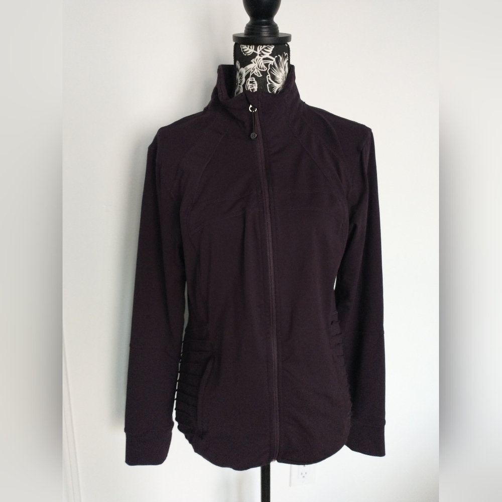 Tangerine Purple Athletic Long Sleeve Top